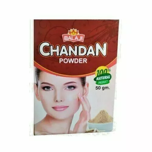 BALAJI AYURVEDA SANSTHAN Polvere Chandan naturale al 100% per la pelle 100...
