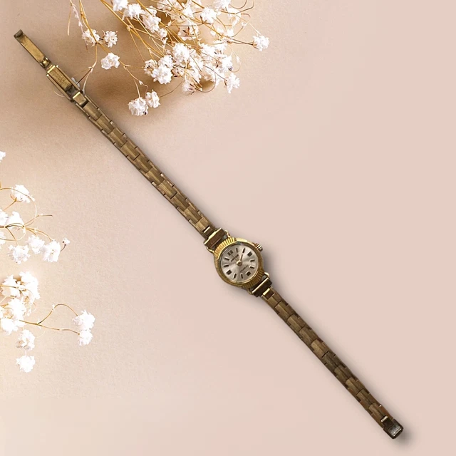 Montre Femme Mécanique Ancienne AURORE - Luxe Incabloc - Occasion