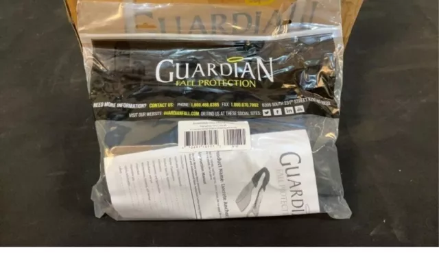 Guardian Fall Protection 6 Ft. Concrete Anchor Strap w/Sheathing & D-Ring
