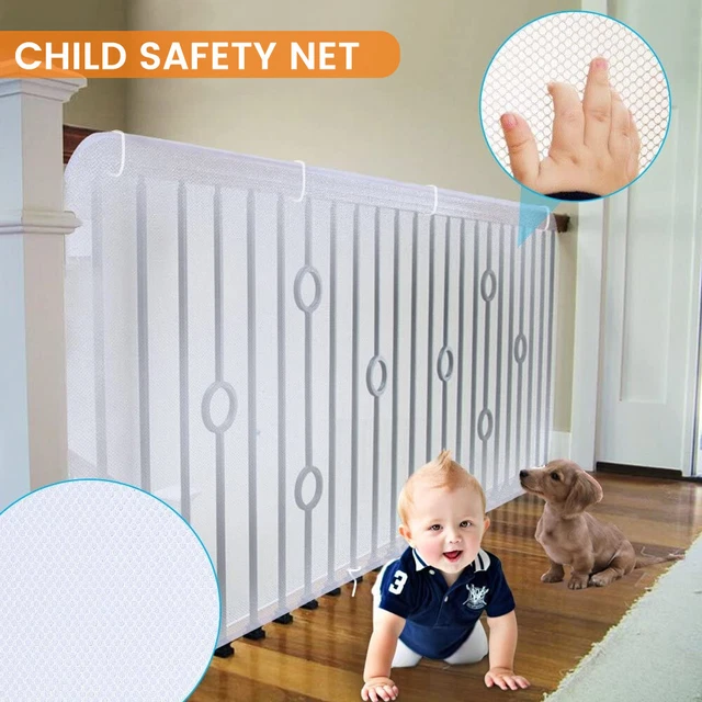 Baby Safety Net Children Patio Stair Balcony Protective Mesh Home Toddler Lolvk