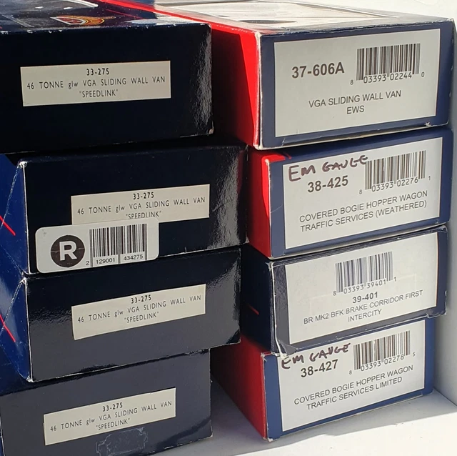13X BACHMANN HORNBY Coach & Wagon Empty Boxes OO Gauge £14.99 PicClick UK