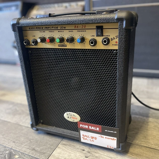 Bass Amp BA-20 Electric Bass Guitar Amplifier  🎸 Good Condition 2