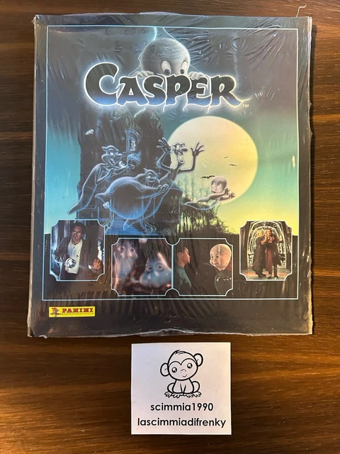 SEALED ALBUM VUOTO Empty Set Completo Panini Casper Film 1995 Sigillato ...