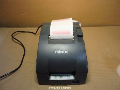 M188b EPSON TM-U220B M188B Thermal Receipt POS Printer Dual RJ-11 TESTED OK ...