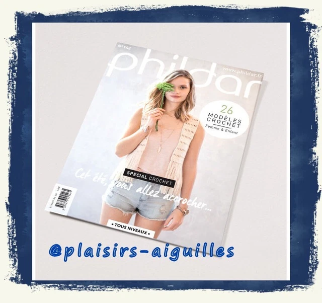 MAGAZINE PHILDAR MAILLES N°3504 1991 pulls enfants Mickey Minnie