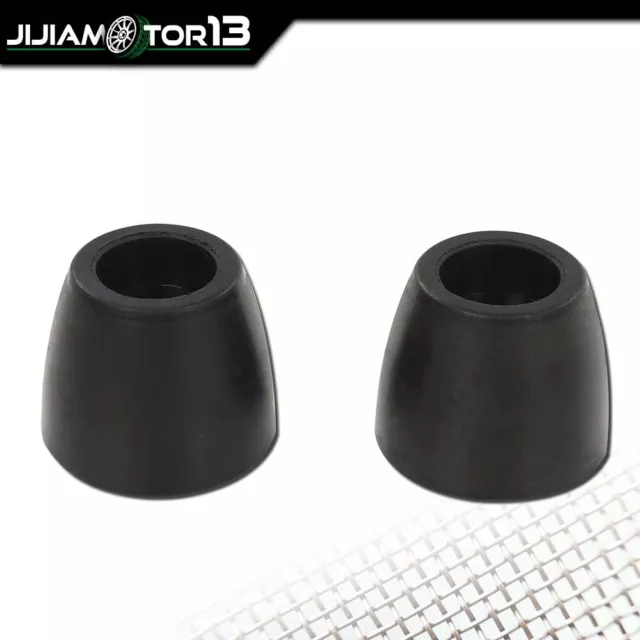 2" Door Rubber Bumpers Cone Stop Replacement Ramp Fit For Cargo RV Trailer Truck