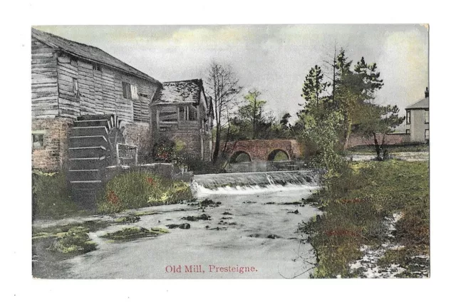Presteigne - Old Mill - Old Pre 1919 Postcard - Radnorshire, Wales