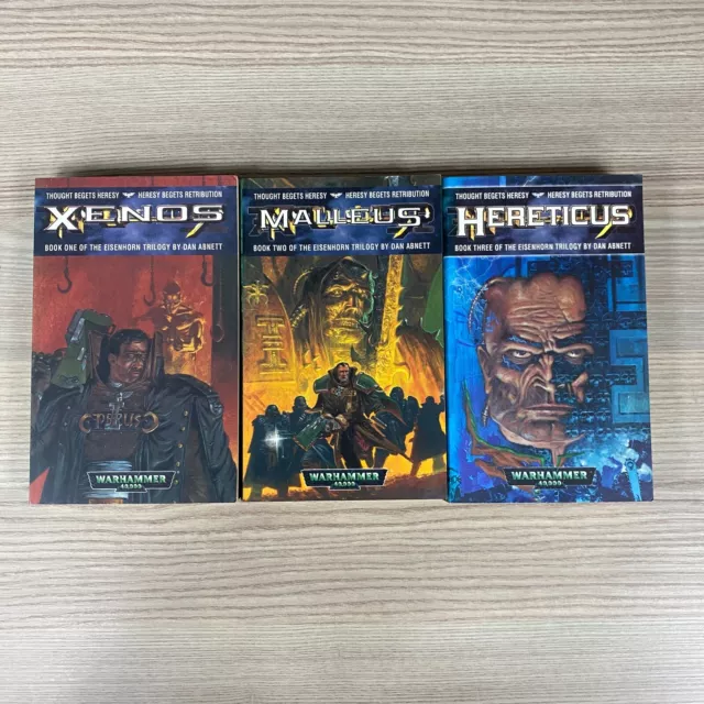 Eisenhorn Trilogie Warhammer 40,000 Novels Bücher Inquisitor Xenos Malleus 40K