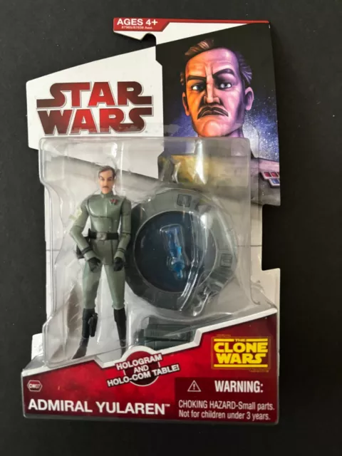 Hasbro Star Wars The Clone Wars Battle Game CW07 "Admiral Yularen" - Figur