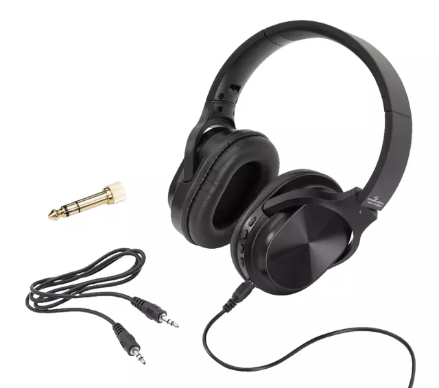 Cuffia da Ascolto Musica Studio Bluetooth o cavo 180cm Jack 3,5 Bt Cellulare