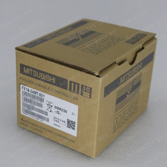 New Mitsubishi Programmable Logic Controller FX1N-24MT-001 Free Shipping