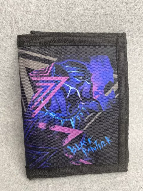 Marvel Avengers Bioworld Black Panther Trifold Boy’s Wallet