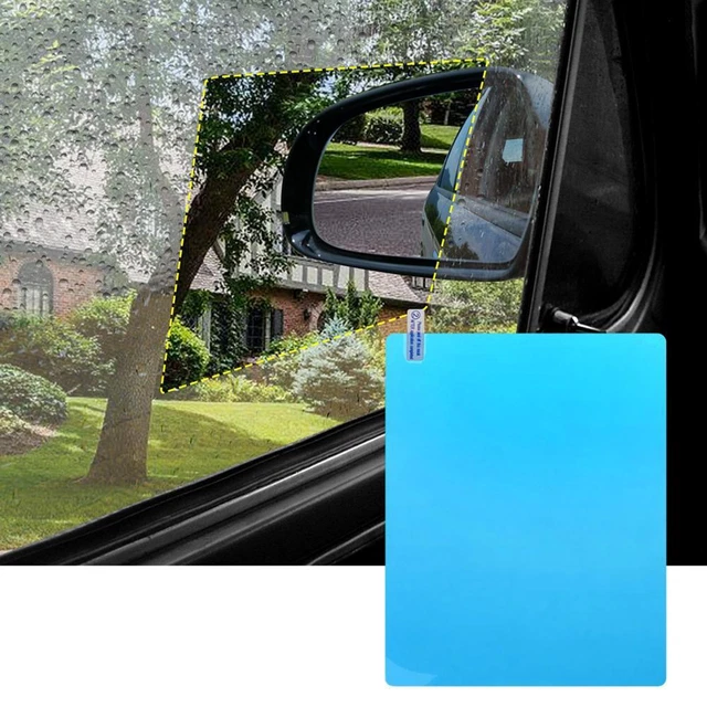 4pcs/set Car Rear View Mirror Protective Anti Fog Window Clear Rainproof Film FS 12