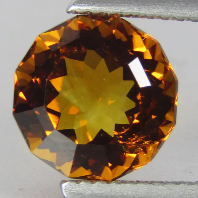 3.33Cts Wow 100% Natural Sparkling Nice Citrine Round Collection Gem Ref VIDEO