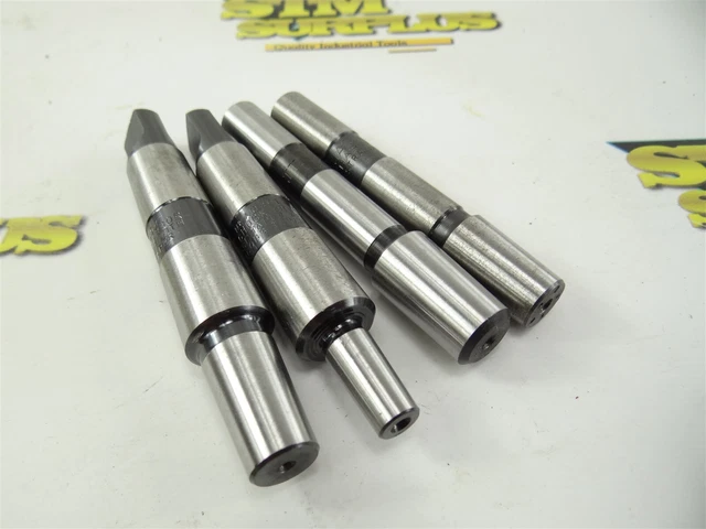 4 New Jacobs Drill Chuck Arbor 1/2" X 33Jt 1/2" X 2Jt 2Mt X 1Jt 2Mt X 2Jt