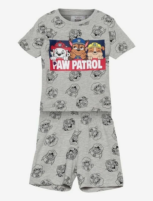 Pigiama Di Estate Grigio per La Pattuglia Canina Paw Pattuglia (25536)