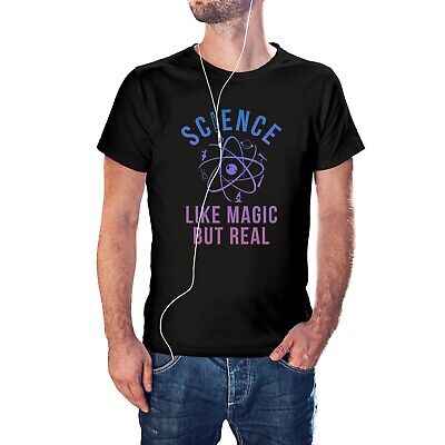 La Scienza T-shirt scienza come per magia, MA VERO T-Shirt Uomo Donna Bambini