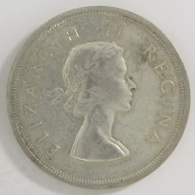 1957 South Africa 5 Shillings Silver KM # 52