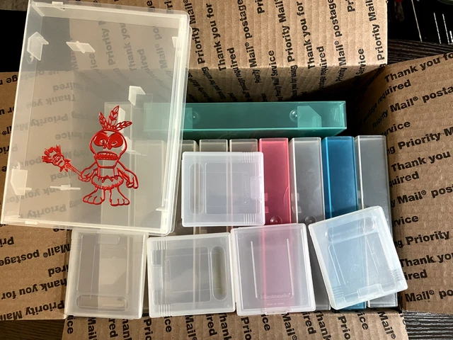 Nintendo, Gameboy, and N64 clamshell cases. 16 total! Banjo Decal, colors!