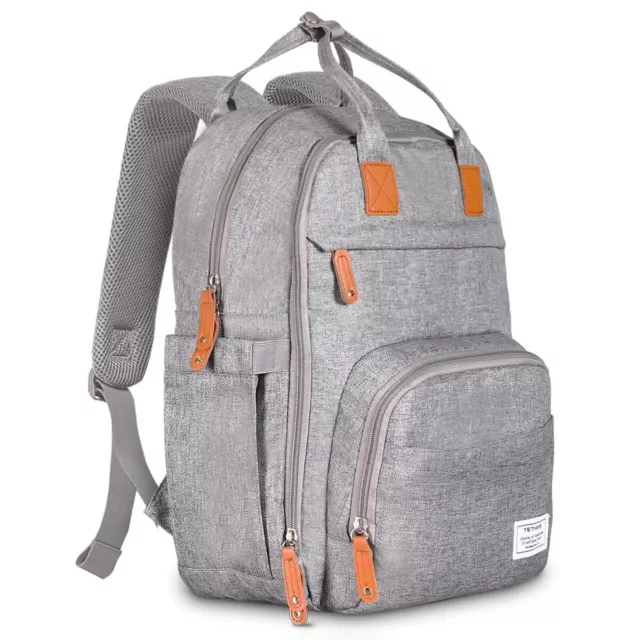 TETHYS Diaper Bag Backpack [Multifunction Waterproof Travel Back Pack]