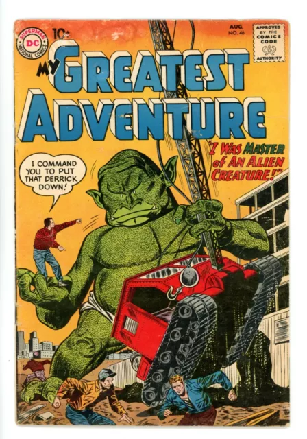 MY GREATEST ADVENTURE #46  DC 1960 - Ruben Moreira & Dick Dillin Art - GD/VG