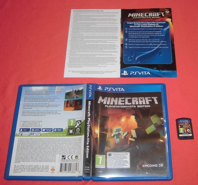 Jeu PS Vita Minecraft - Version PAL Française - Cartouche Seule - Bon état