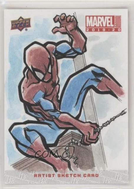 2019-20 Upper Deck Marvel Annual Sketch Cards 1/1 DrewL Auto Sketch p1l