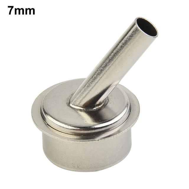 Ugello Per Pistola Ad Aria Calda 858/858D, Curvo A 45° E Diametro 3-10 Mm, Per Saldatura E Rilavorazione Elettronica