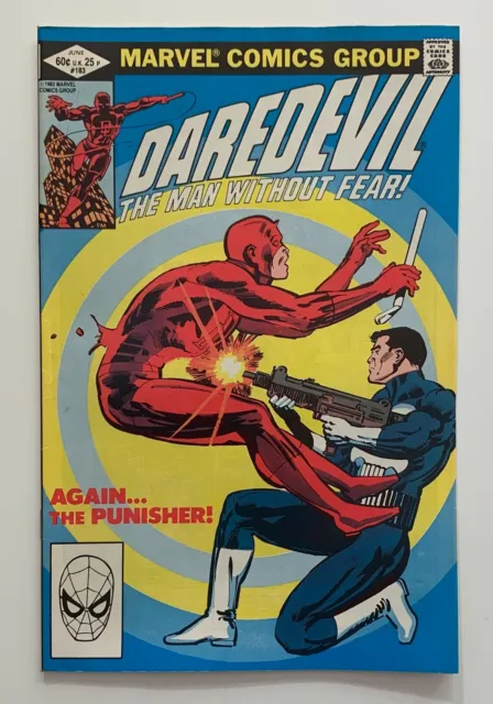Daredevil #183 Punisher Appearance (Marvel 1982) FN+ Bronze Age issue