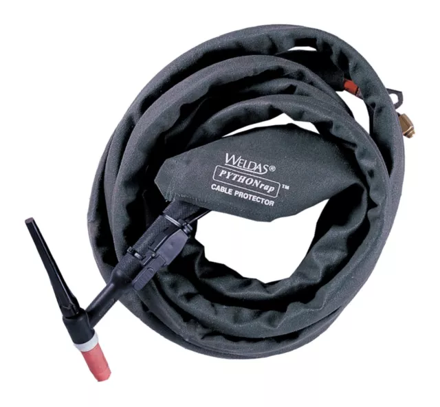 PYTHONrap¢ TIG/MIG Torch Cable Cover - Heavy Duty Nylon - for 12 feet Torches