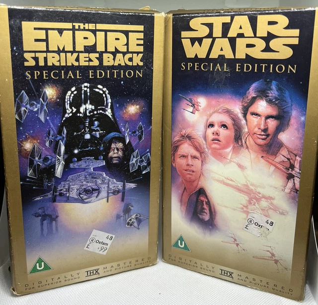 STAR WARS SPECIAL Edition, The Empire Strikes Back Special ed VHS PAL