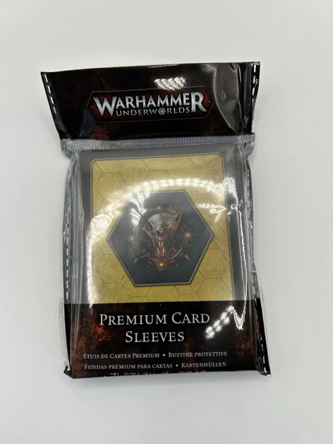 WARHAMMER UNDERWORLDS PREMIUM Card Sleeves. OOP. Yltharis Guardians 10.00  - PicClick UK