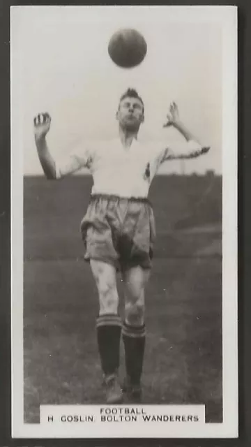 Pattreiouex-Sporting Celebrities 1935 (F54)-#47- Football - Bolton - Goslin