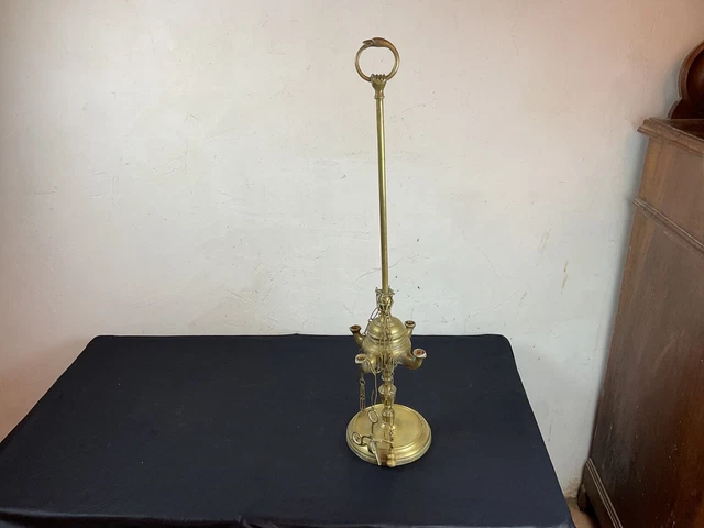 Lampe à pétrole marque déposé Villedieu - Label Emmaüs