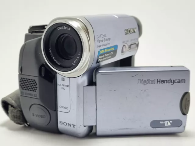 SONY DCR-TRV14E CAMCORDER Digital Handycam Mini DV Digital Tape Video  CameraASIS $24.00 - PicClick