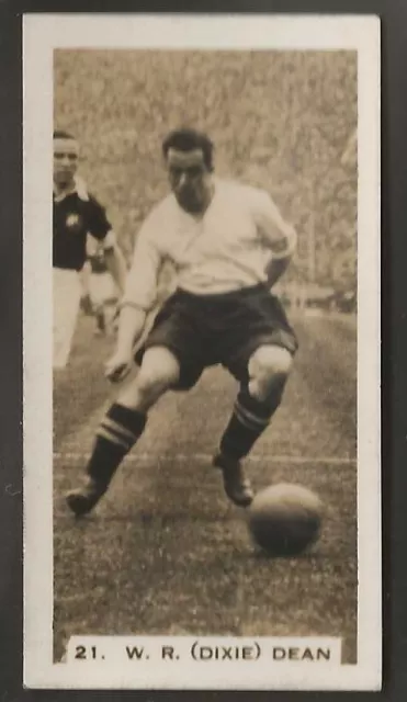 Pattreiouex-Footballers In Action 1934 (F78)-#21- Everton - Dixie Dean