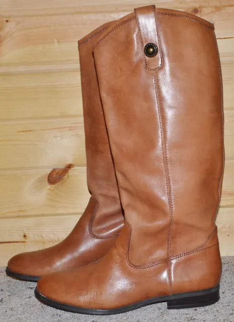 Carlos By Carlos Santana Fawn Knee High Tall Riding~Equestrian Boots Sz. 8.5 M 2