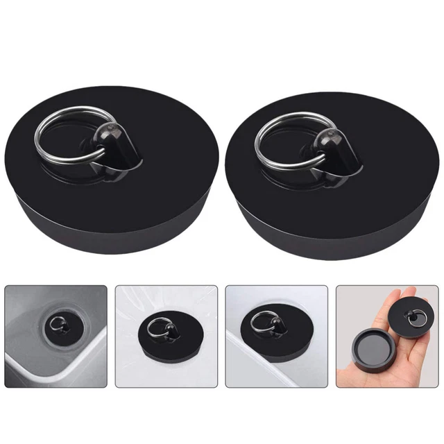 2 piezas tapones de succión para bañera filtro fregadero para el cabello