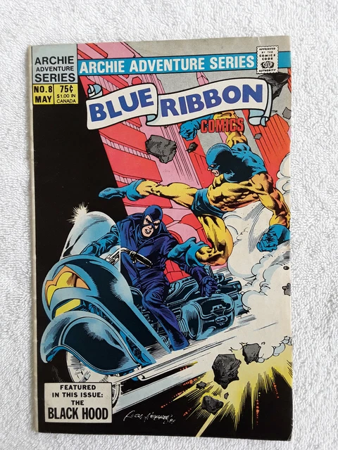 1984 Archie Series Blue Ribbon Comics #8 Vol #2 VG+