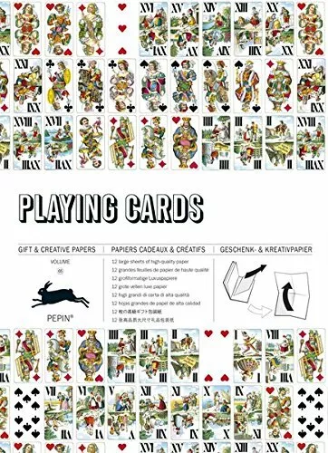 Playing Cards: Gift and Creative Paper Book Vol. 65 (Gift & Creative Paper Books