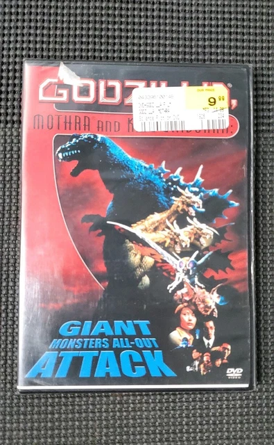 GODZILLA, MOTHRA E King Ghidorah: Giant Monsters All Out Attack (DVD ...