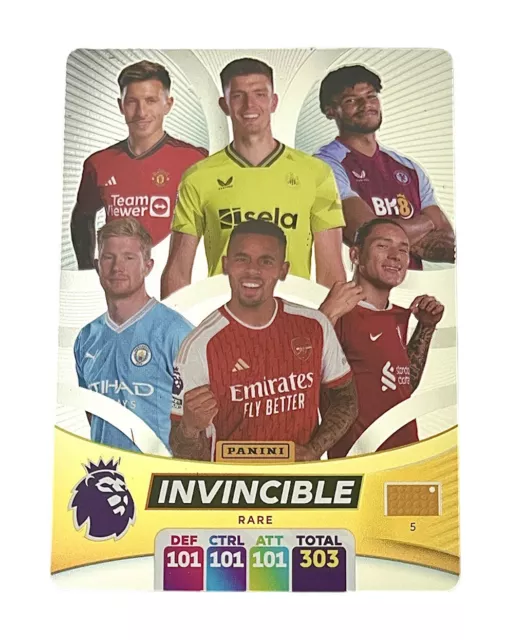PANINI ADRENALYN XL Premier League 2024 Golden Baller Invincible Rare