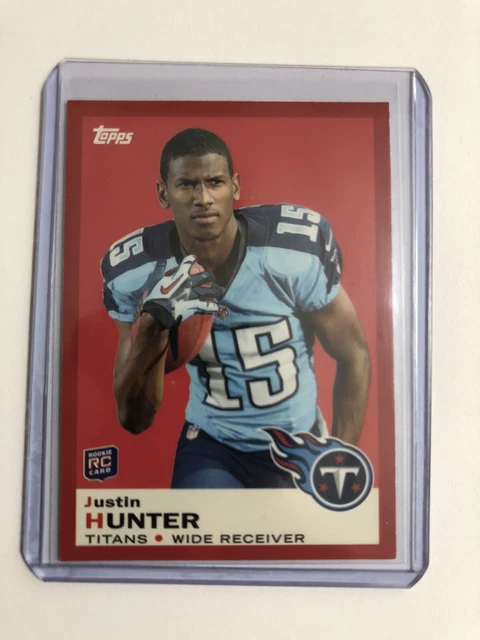 2013 Topps Football Rookie Red Justin Hunter
