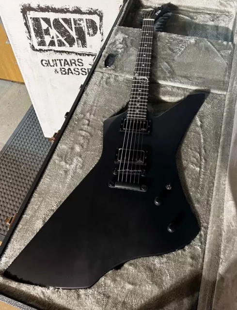 ESP LTD James Hetfield Snakebyte Electric Guitar - Satin Black