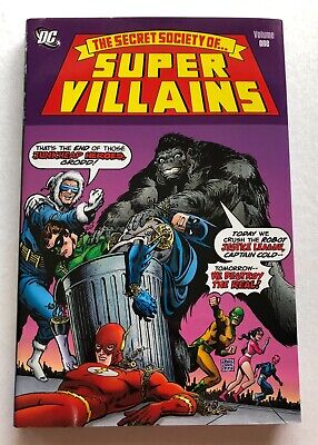 Dc: The Secret Society Of Super-Villains: Vol 1 Hardcover: Brand New Condition
