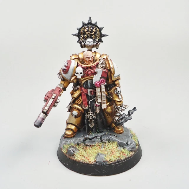 WARHAMMER 40K ARMY Space Marines Black Templars High Marshal Helbrecht ...