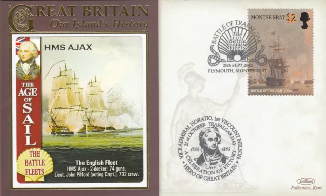 (134066) Battle of Trafalgar Montserrat Benham Cover 2008