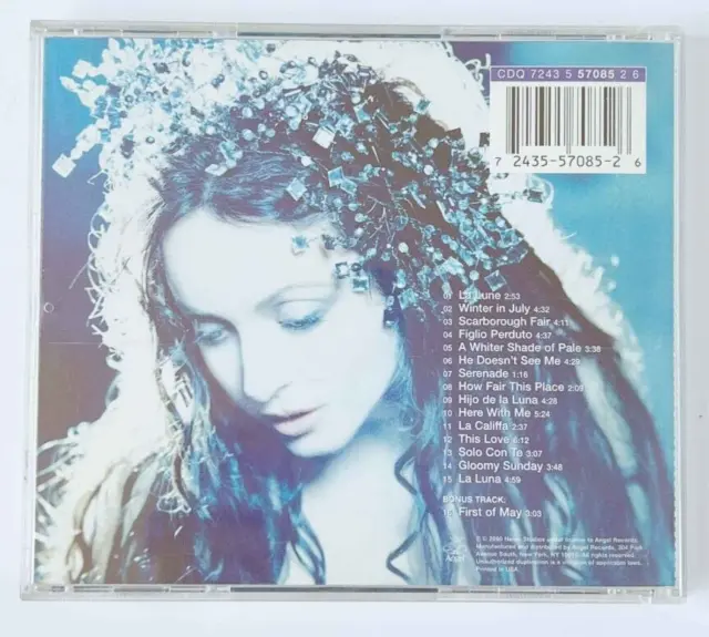 SARAH BRIGHTMAN - La Luna [Angel Records, Special 16 Track Version] $6. ...