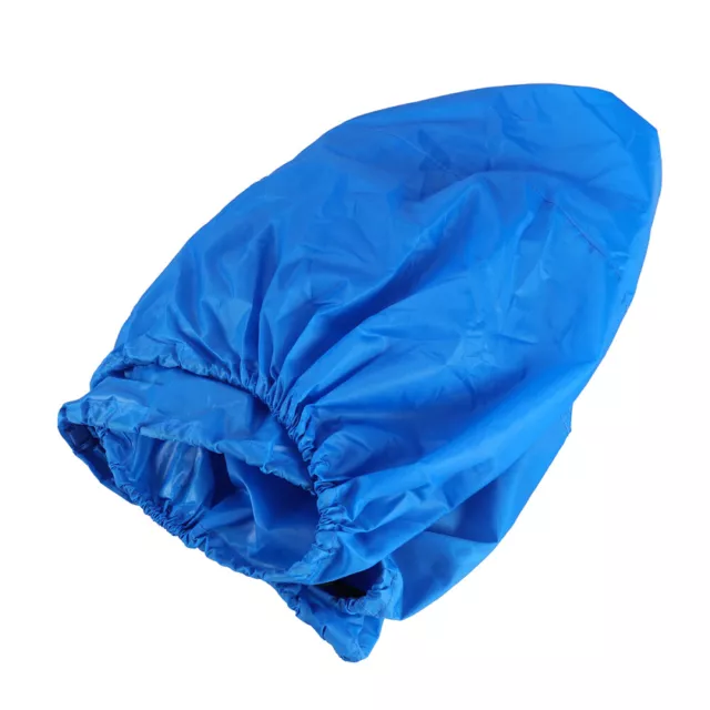 Mochila azul 60-90L cubierta contra la lluvia senderismo camping vida al aire libre