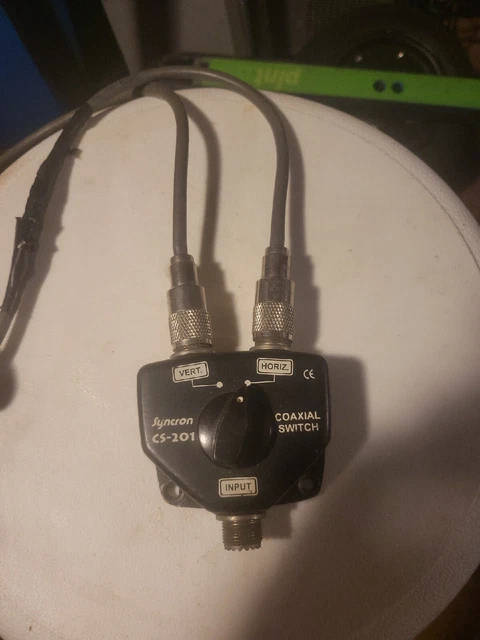 Syncron CS-201 COAXIAL SWITCH Syncron CS-201 COAXIAL SWITCH
